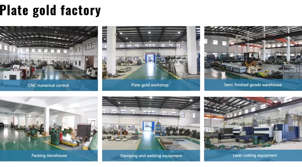 plate gold factory