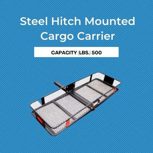 Steel Hitch mounted Cargo carrier